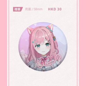 Chumu – 亮面襟章 Glossy-surface Badge / 58mm