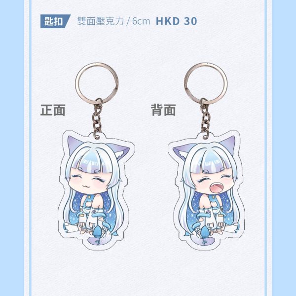 Lunya – 雙面壓克力匙扣 Double-sided Keychain / 6cm