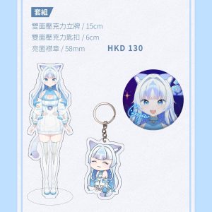 Lunya - 套裝 (立牌 ＋ 匙扣 ＋ 襟章) Set (Acrylic stand + Keychain + Badge)